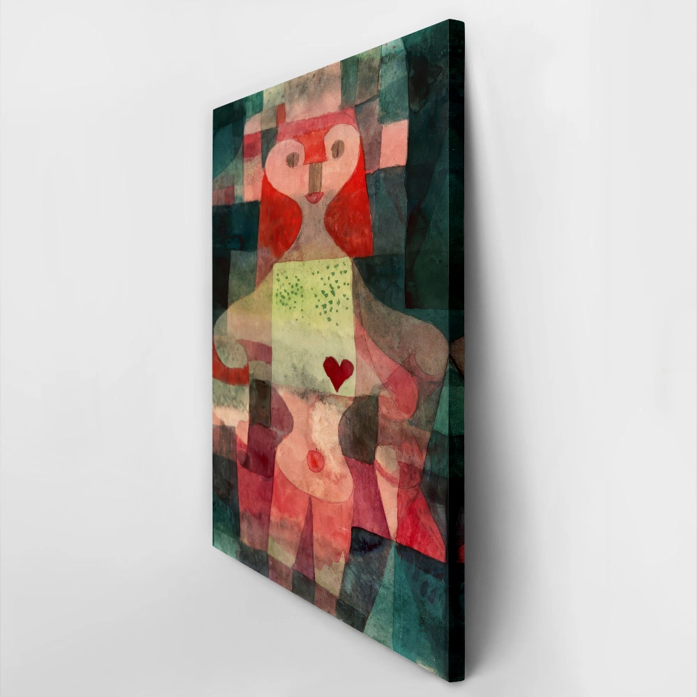 Πινακας σε καμβά PAUL KLEE - QUEEN OF HEARTS