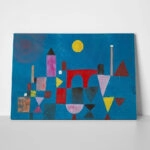 Πινακας σε καμβά PAUL KLEE - RED BRIDGE