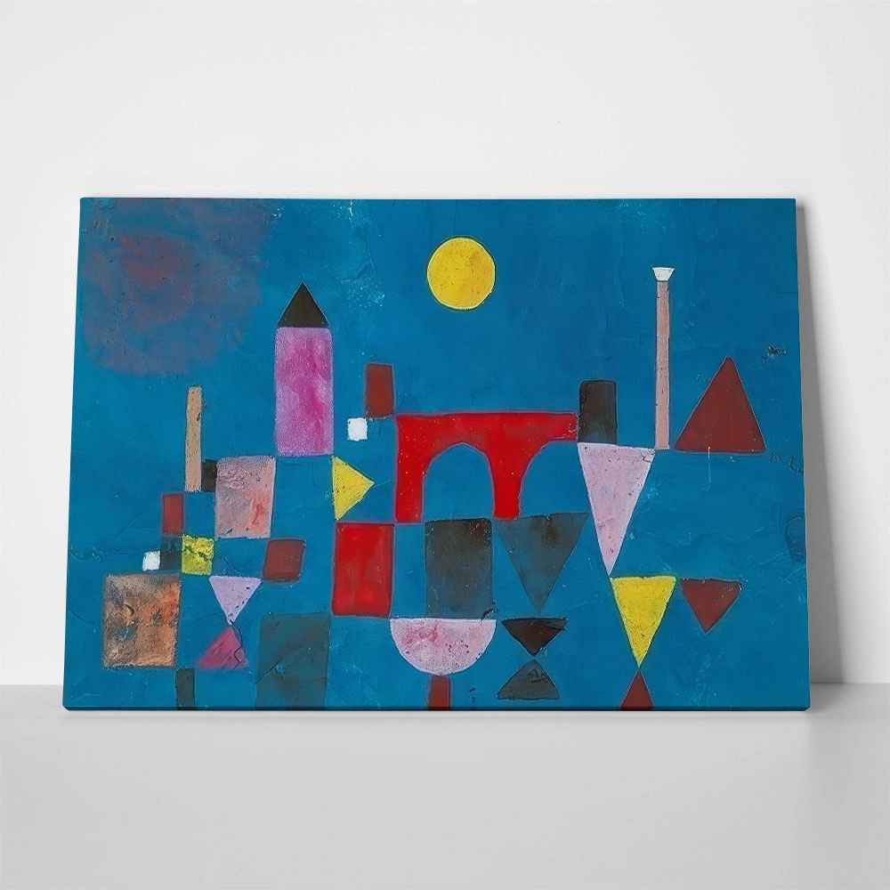 Πινακας σε καμβά PAUL KLEE - RED BRIDGE