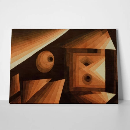 Πινακας σε καμβά PAUL KLEE - RED GRADATION - Paul Klee
