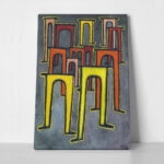 Πινακας σε καμβά PAUL KLEE - REVOLUTION OF THE VIADUCT