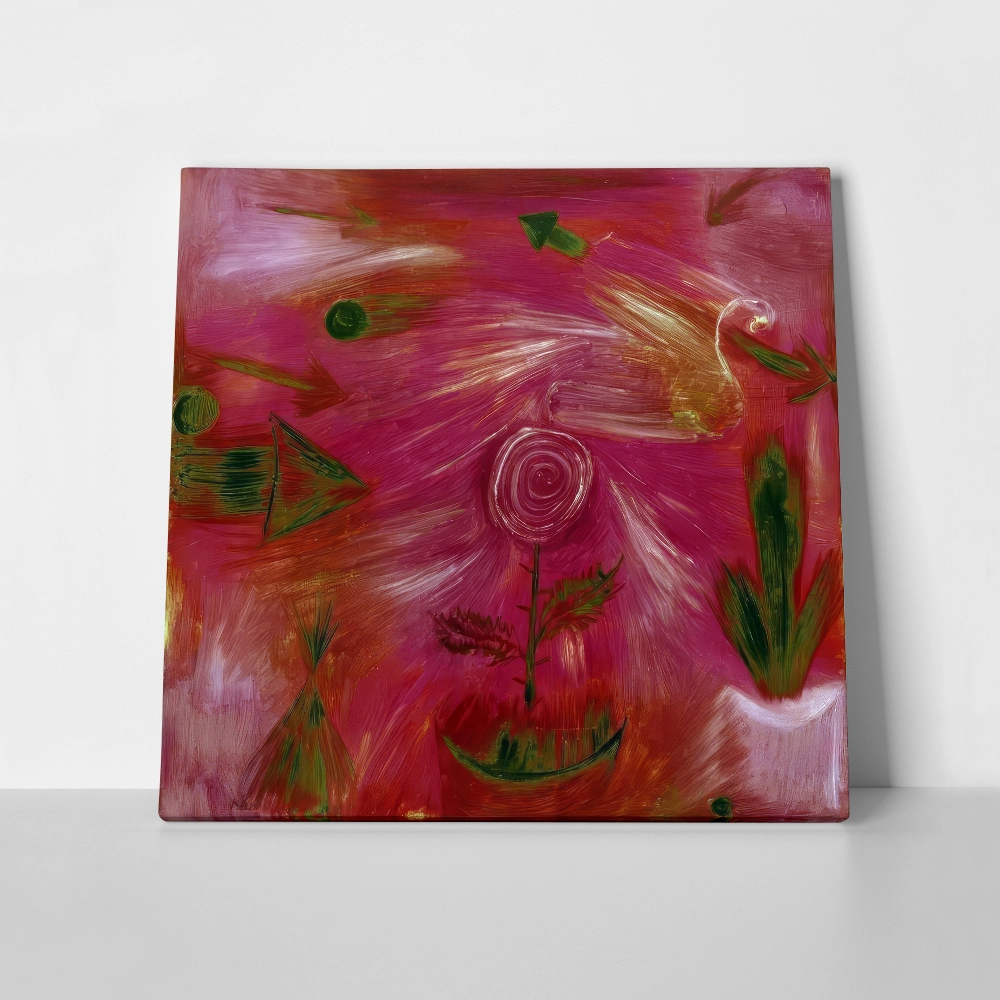 Πίνακας σε καμβά PAUL KLEE - ROSE WIND