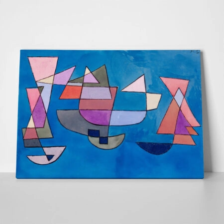 Πινακας σε καμβά PAUL KLEE - SAILING BOATS - Paul Klee