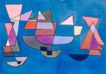 Πινακας σε καμβά PAUL KLEE - SAILING BOATS