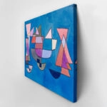 Πινακας σε καμβά PAUL KLEE - SAILING BOATS