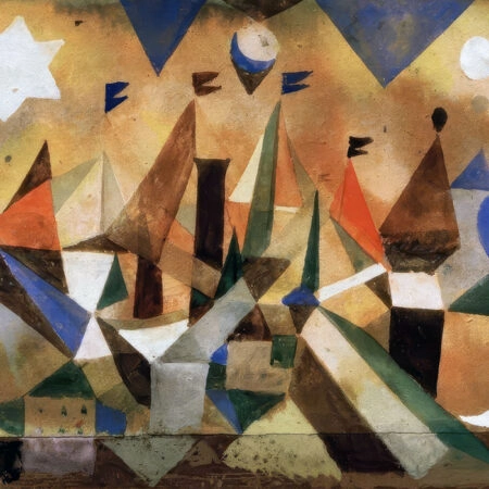 Πινακας σε καμβά PAUL KLEE - SAILING SHIPS AWAITING THE STORM - Paul Klee Sticky 5