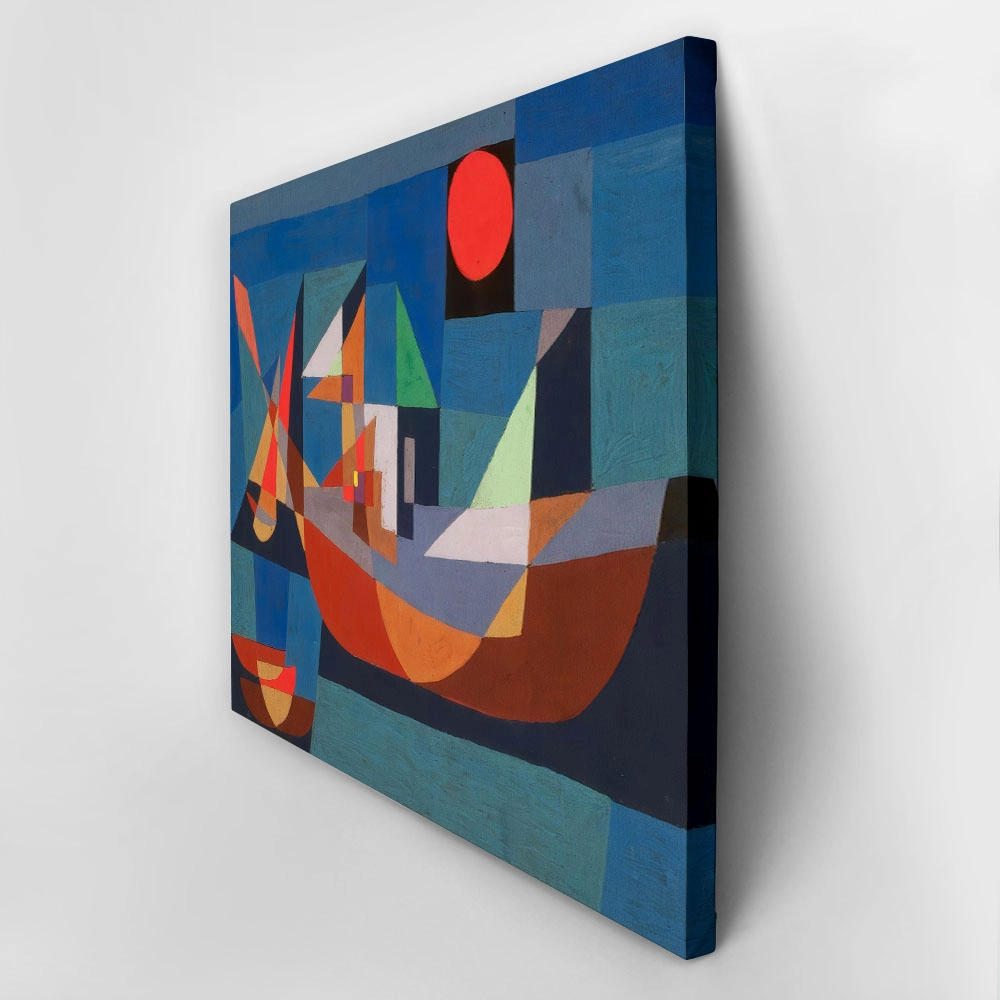 Πινακας σε καμβά PAUL KLEE - SHIPS AT REST