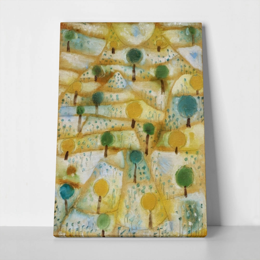 Πινακας σε καμβά PAUL KLEE - SMALL RYTHMIC LANDSCAPE