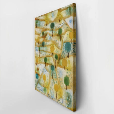 Πινακας σε καμβά PAUL KLEE - SMALL RYTHMIC LANDSCAPE - Paul Klee Sticky 2