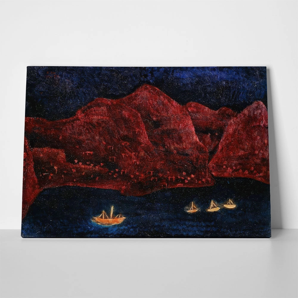 Πινακας σε καμβά PAUL KLEE - SOUTHERN COASTAL EVENING