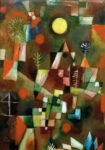 Πινακας σε καμβά PAUL KLEE - THE FULL MOON