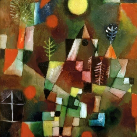 Πινακας σε καμβά PAUL KLEE - THE FULL MOON - Paul Klee Sticky 5