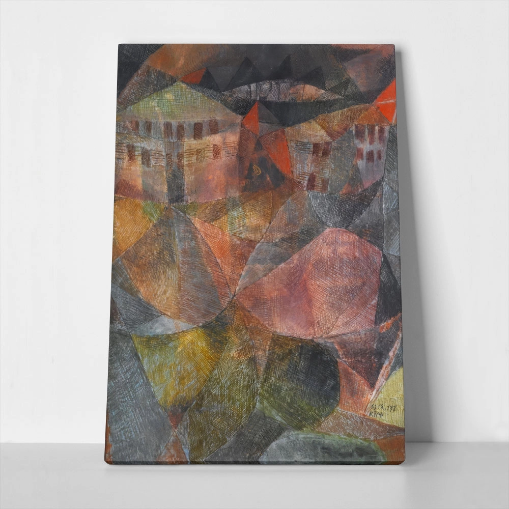 Πινακας σε καμβά PAUL KLEE - THE HOTEL