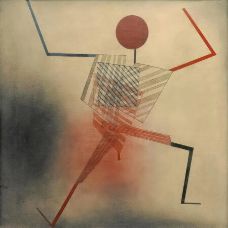 Πίνακας σε καμβά PAUL KLEE - THE JUMPER - Paul Klee Sticky 5