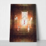 Πινακας σε καμβά PAUL KLEE - THE MOUNTAIN OF THE SACRED CAT