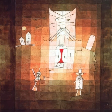 Πινακας σε καμβά PAUL KLEE - THE MOUNTAIN OF THE SACRED CAT - Paul Klee Sticky 5