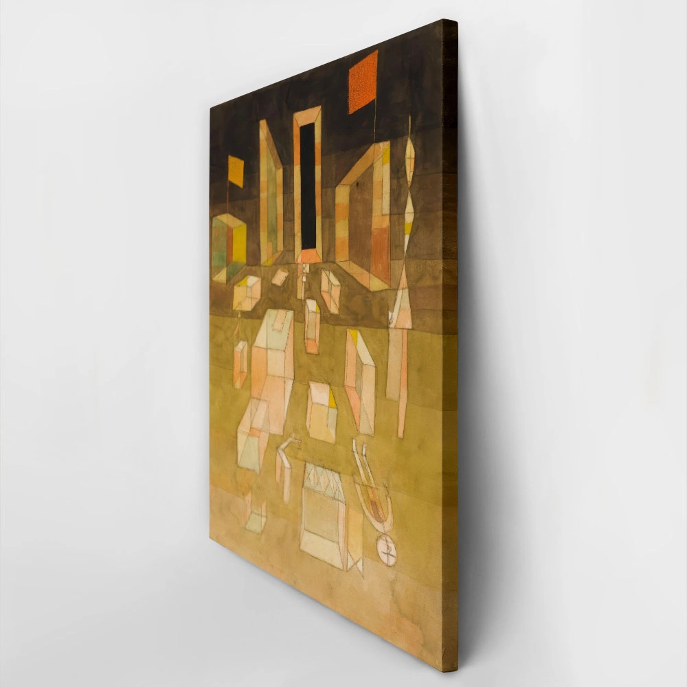 Πινακας σε καμβά PAUL KLEE - UNCOMPOSED IN SPACE