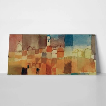 Πίνακας Πανοραμικός σε καμβά PAUL KLEE - VIEW OF KAIROUAN