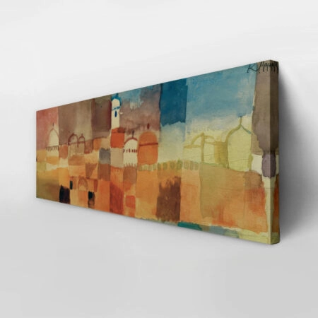Πίνακας Πανοραμικός σε καμβά PAUL KLEE - VIEW OF KAIROUAN - Paul Klee Sticky 2