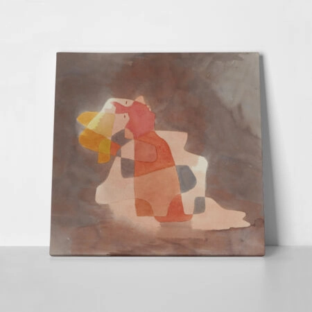 Πίνακας σε καμβά PAUL KLEE - WOMAN LEANING BACK - Paul Klee