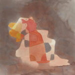 Πίνακας σε καμβά PAUL KLEE - WOMAN LEANING BACK