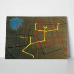 Πινακας σε καμβά PAUL KLEE - YELLOW SUCCUMBS