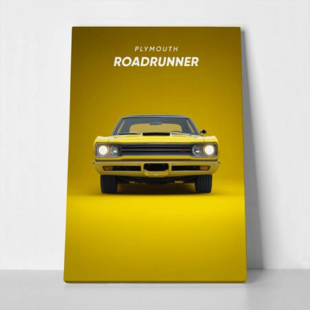 Πινακας σε καμβά PLYMOUTH ROADRUNNER - Αυτοκινητα