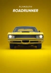 Πινακας σε καμβά PLYMOUTH ROADRUNNER
