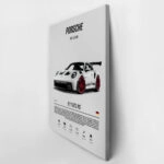 Πινακας σε καμβά PORSCHE 911 GT3 RS WHITE