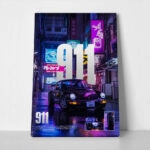 Πινακας σε καμβά PORSCHE 911 TOKYO DRIFT EDITON