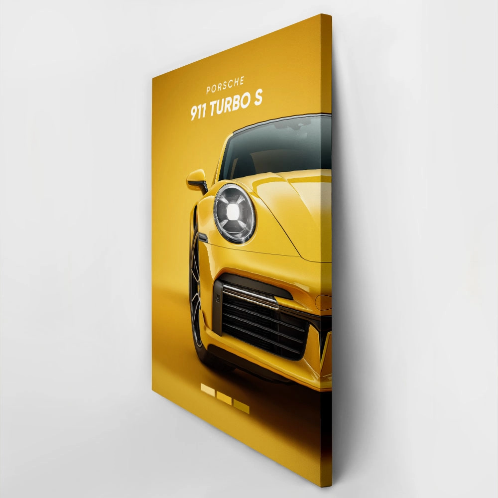 Πινακας σε καμβά PORSCHE 911 TURBO S