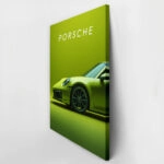 Πινακας σε καμβά PORSCHE GREEN