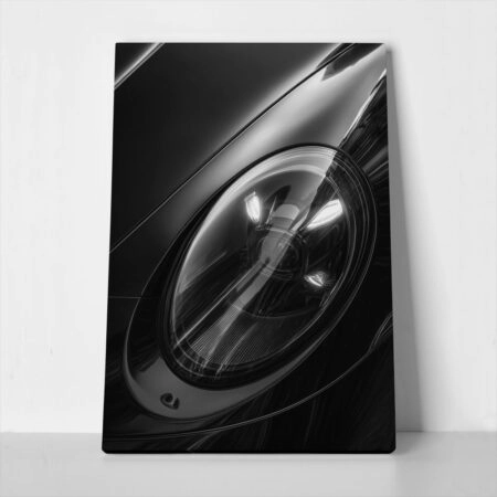 Πινακας σε καμβά PORSCHE HEADLIGHT - Αυτοκινητα