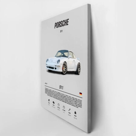 Πινακας σε καμβά PORSCHE MINIMAL SPECS - Αυτοκινητα Sticky 2