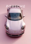 Πινακας σε καμβά PORSCHE PINK