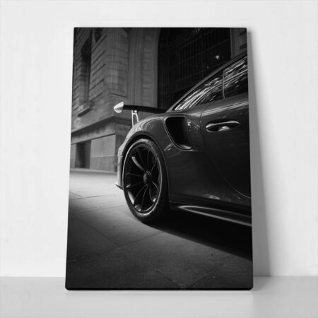 Πινακας σε καμβά PORSCHE REAR VIEW - Αυτοκινητα