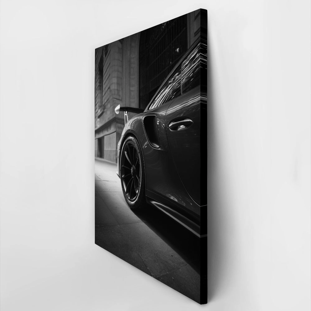 Πινακας σε καμβά PORSCHE REAR VIEW