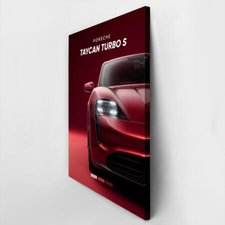 Πινακας σε καμβά PORSCHE TAYCAN TURBO S - Αυτοκινητα Sticky 2