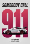 Πινακας σε καμβά SOMEBODY CALL 911