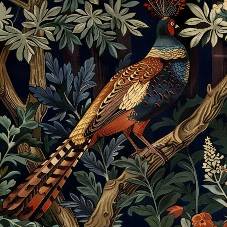 Πινακας σε καμβά WILLIAM MORRIS - PHEASANT - William Morris Sticky 5