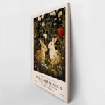 Πινακας σε καμβά WILLIAM MORRIS - RABBITS 1