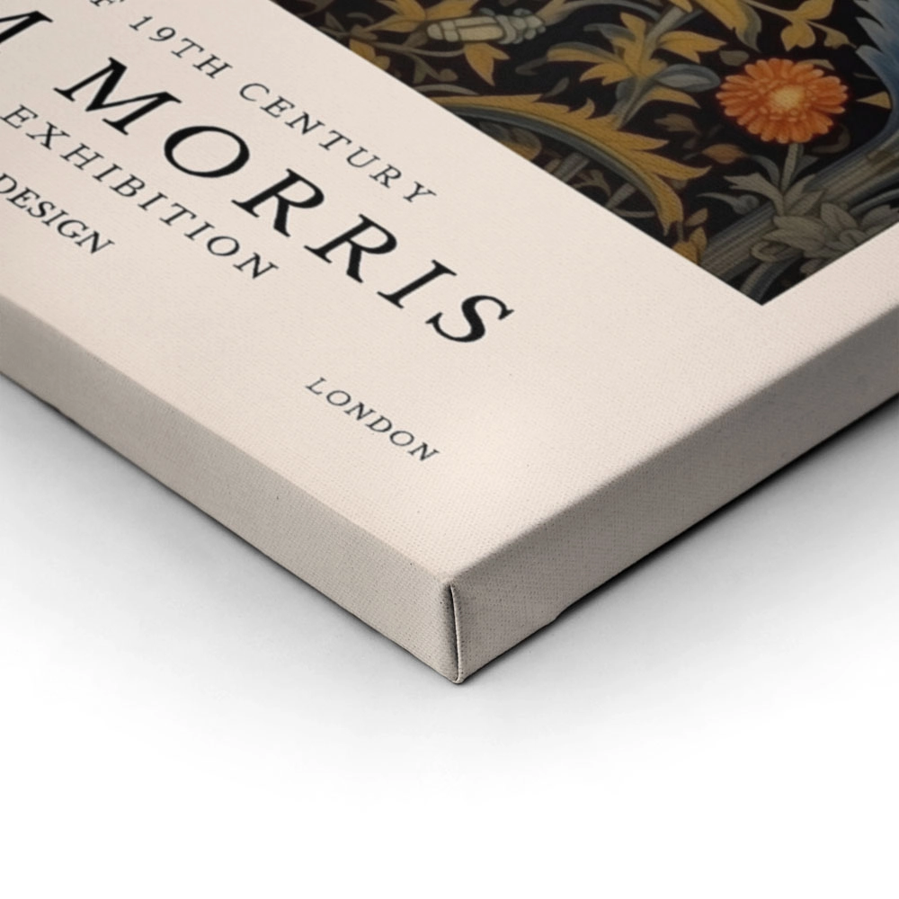Πινακας σε καμβά WILLIAM MORRIS - RABBITS 2