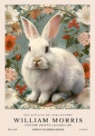 Πινακας σε καμβά WILLIAM MORRIS - RABBITS 5