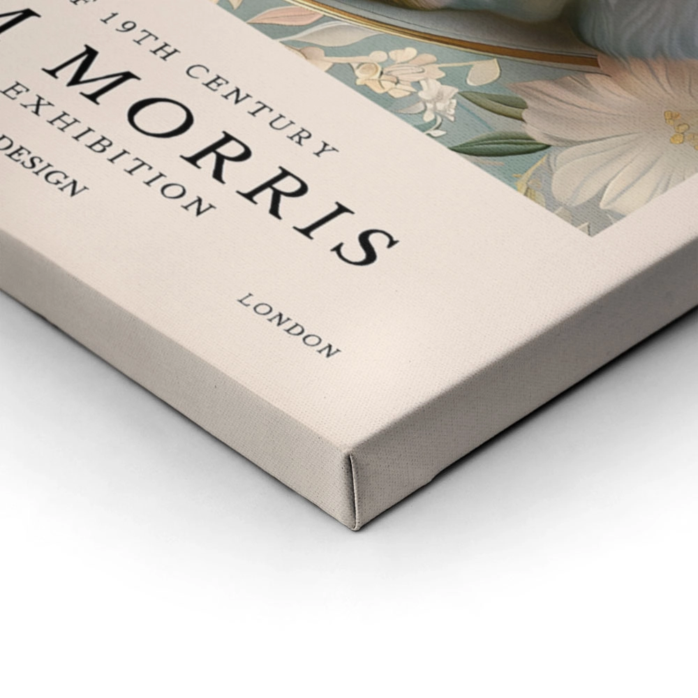 Πινακας σε καμβά WILLIAM MORRIS - RABBITS 5