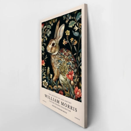 Πινακας σε καμβά WILLIAM MORRIS - RABBITS 6 - William Morris Sticky 2