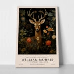 Πινακας σε καμβά WILLIAM MORRIS - REINDEER 2