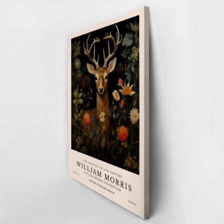Πινακας σε καμβά WILLIAM MORRIS - REINDEER 2 - William Morris Sticky 2