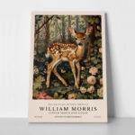 Πινακας σε καμβά WILLIAM MORRIS - REINDEER 3