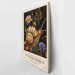Πινακας σε καμβά WILLIAM MORRIS - SNAIL