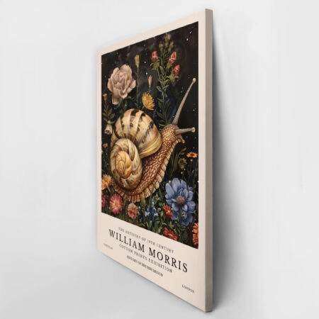 Πινακας σε καμβά WILLIAM MORRIS - SNAIL - William Morris Sticky 2